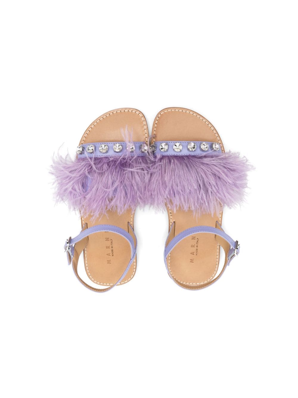 Sandales lilas pour fille