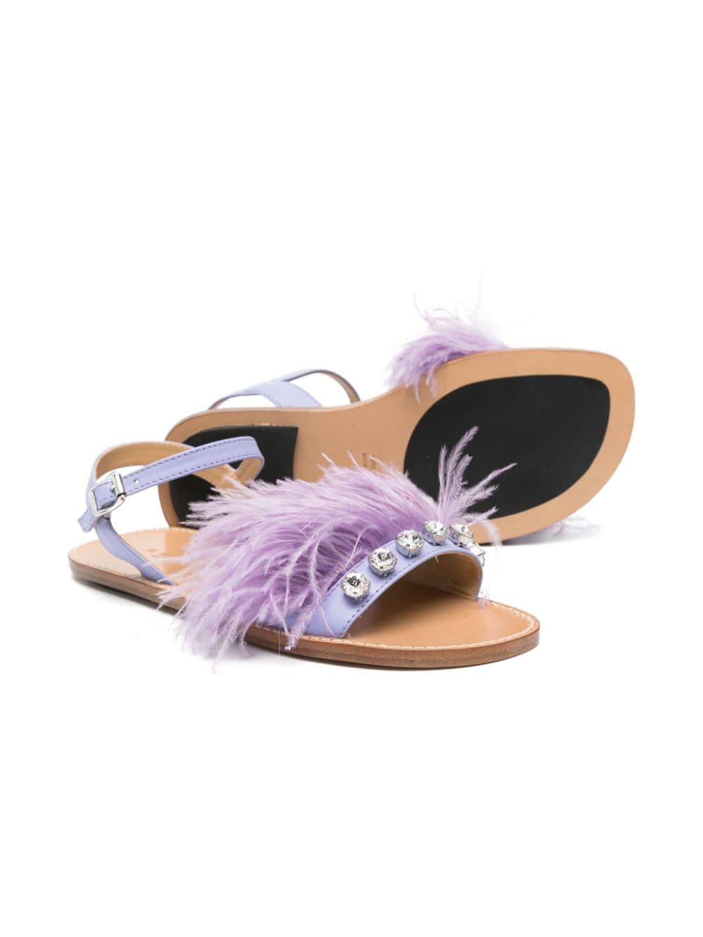 Sandales lilas pour fille