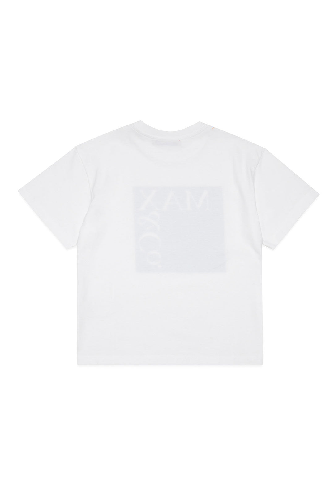 T-shirt bambino bianca/blu navy