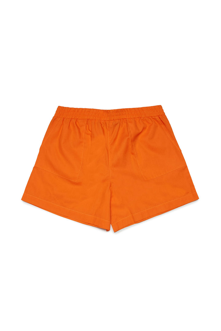 Shorts arancioni bambina