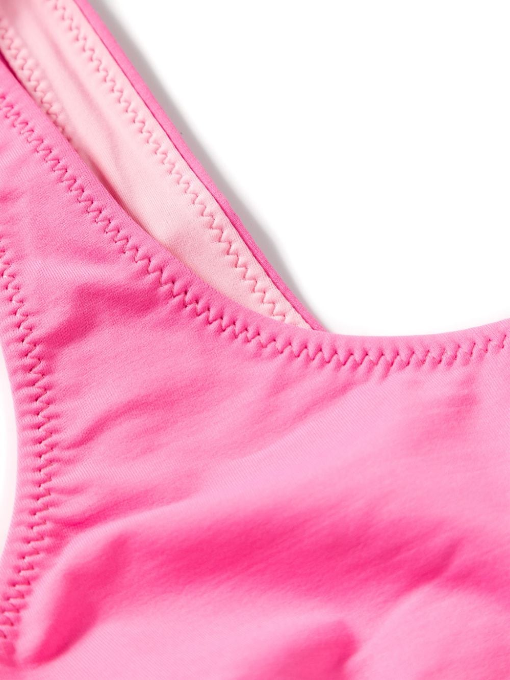 Haut de maillot de bain femme rose