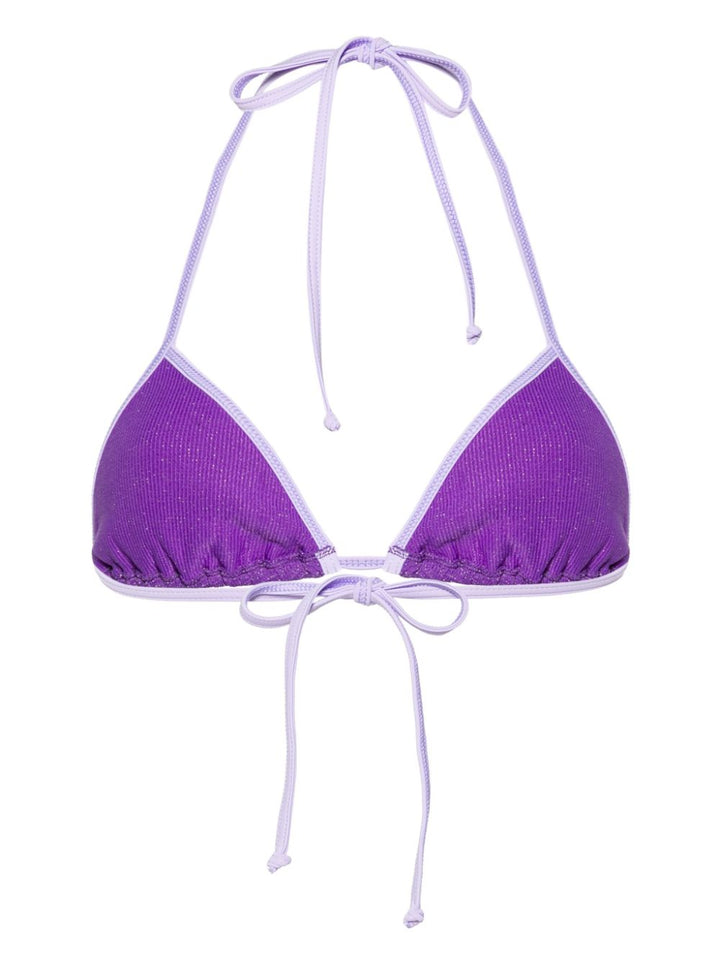 Haut de bikini femme violet