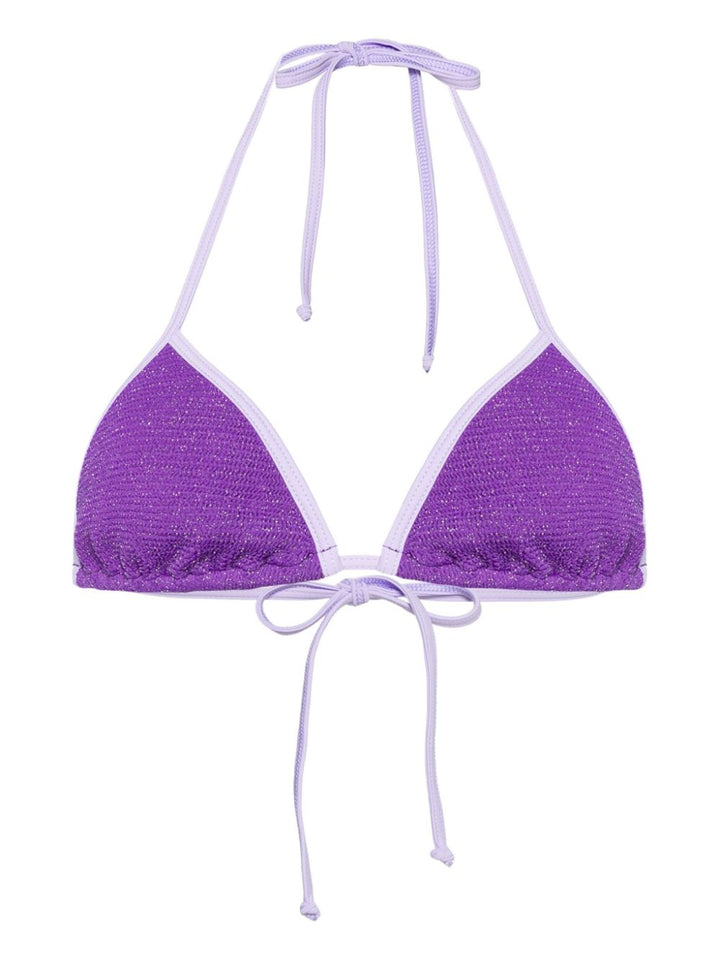 Haut de bikini femme violet