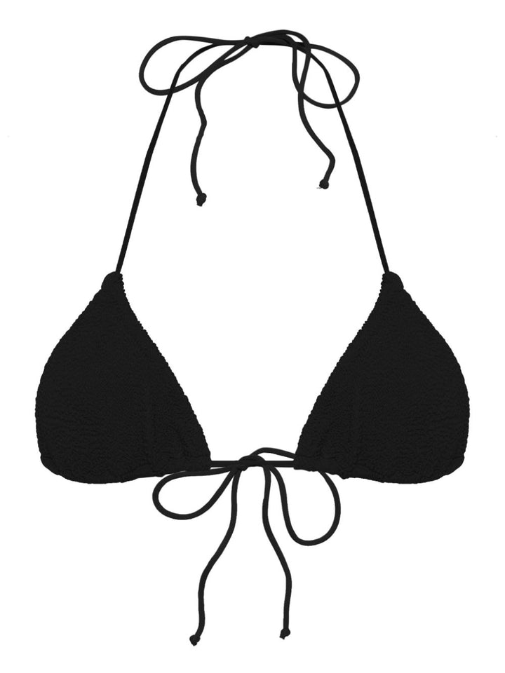 Top bikini nero donna