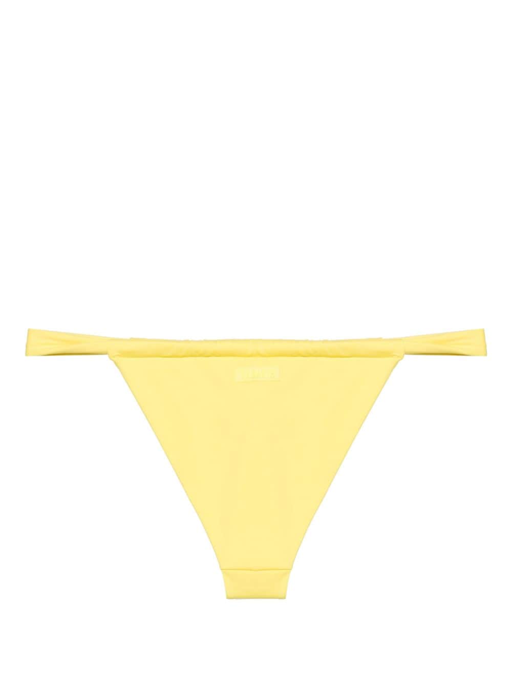 Bas de maillot de bain femme jaune