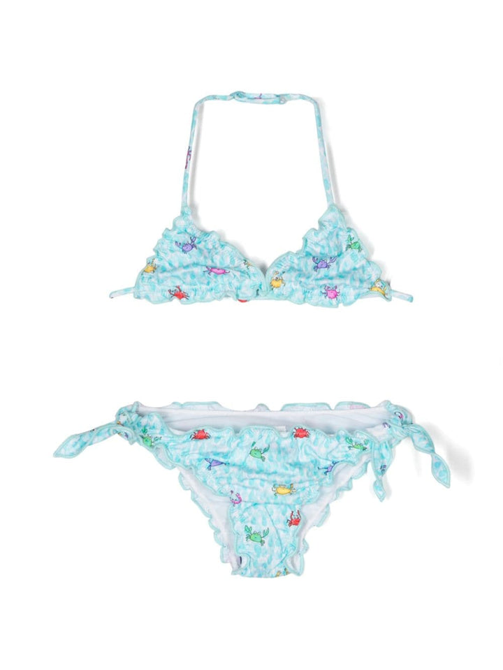 Bikini azzurro bambina