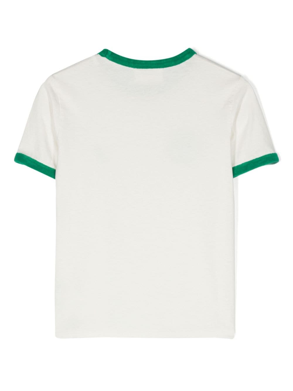 T-shirt bianca verde bambino