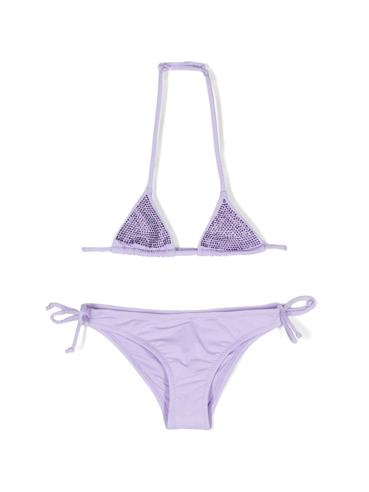 Bikini violet pour fille