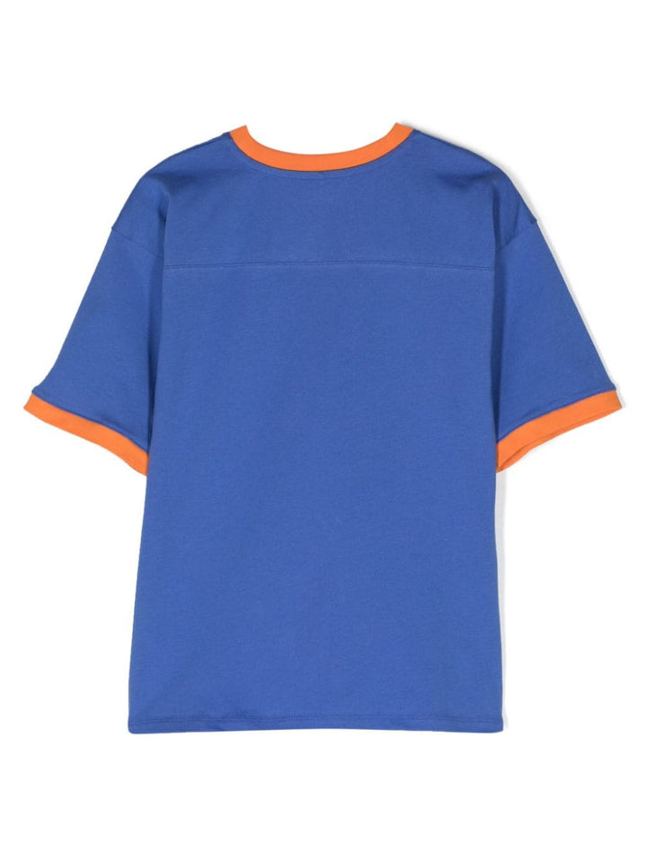 T-shirt blu bambina