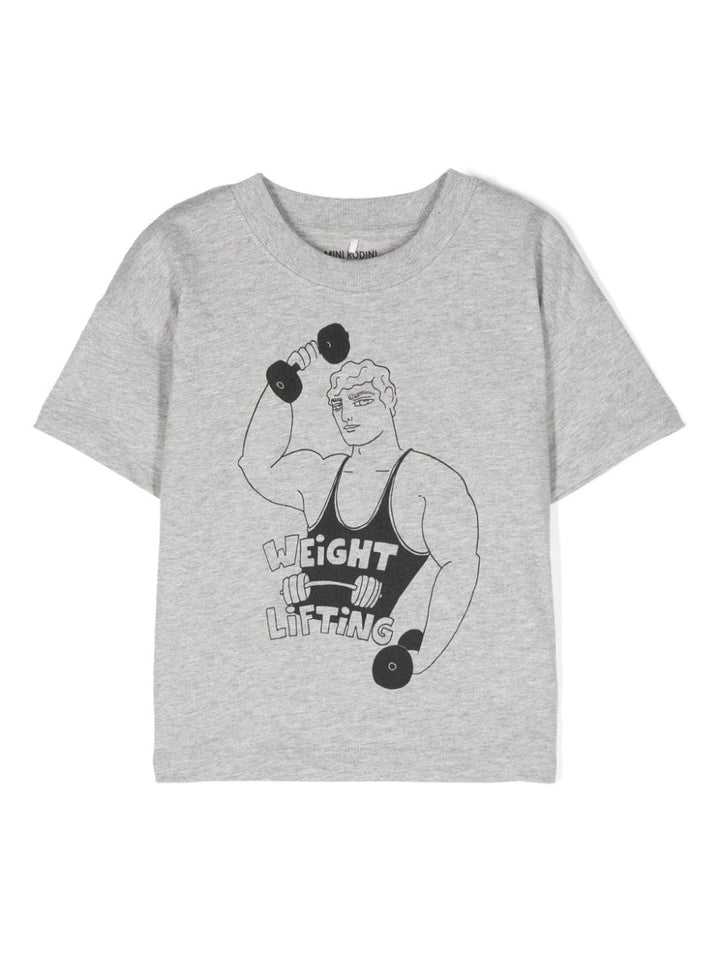 T-shirt grigia unisex