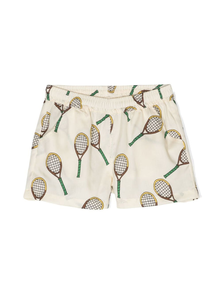 Shorts bianco bambina