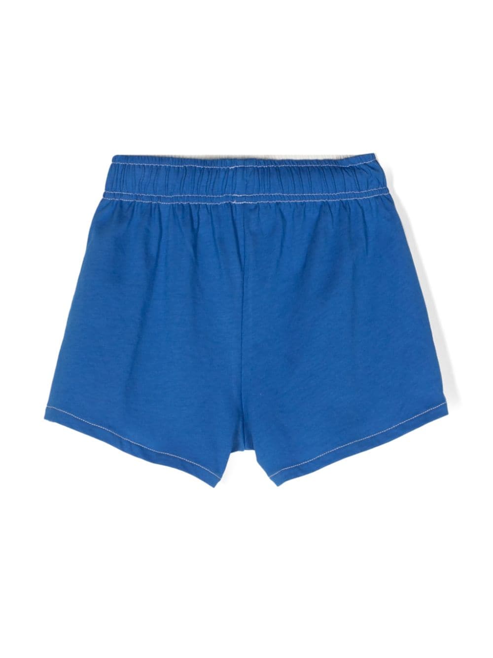 Shorts bianco/blu bambina