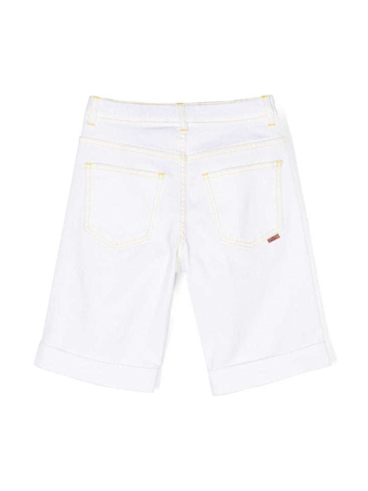 Shorts bambino bianco