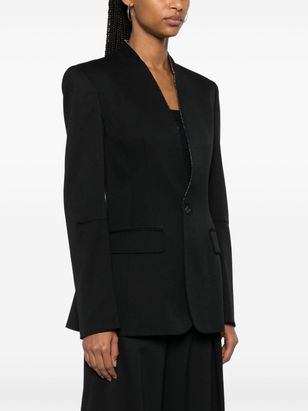 Blazer nero donna