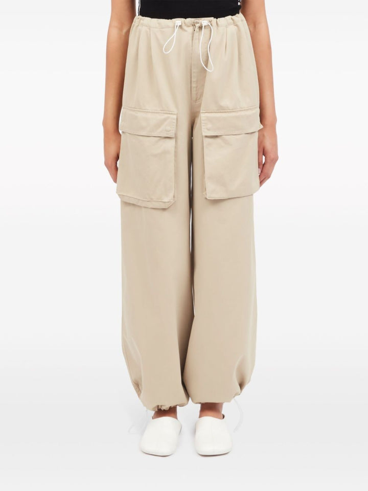 Pantalon beige femme