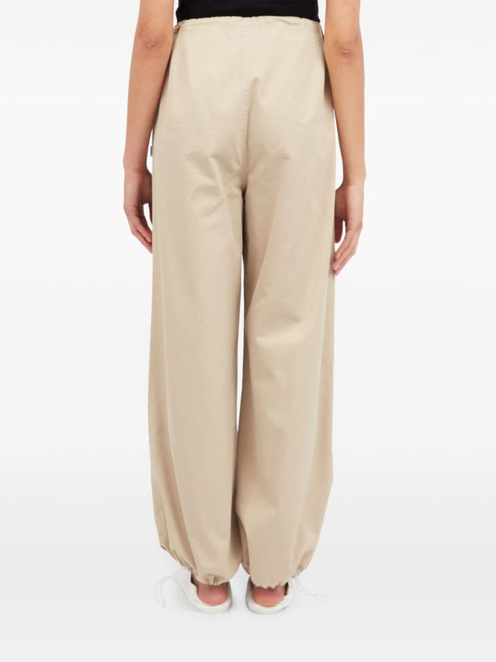 Pantalon beige femme