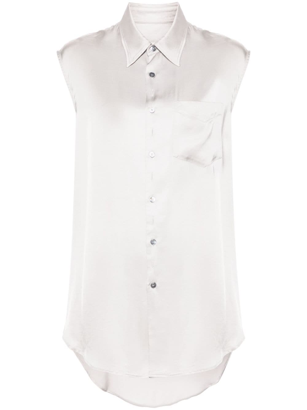 Chemise femme beige