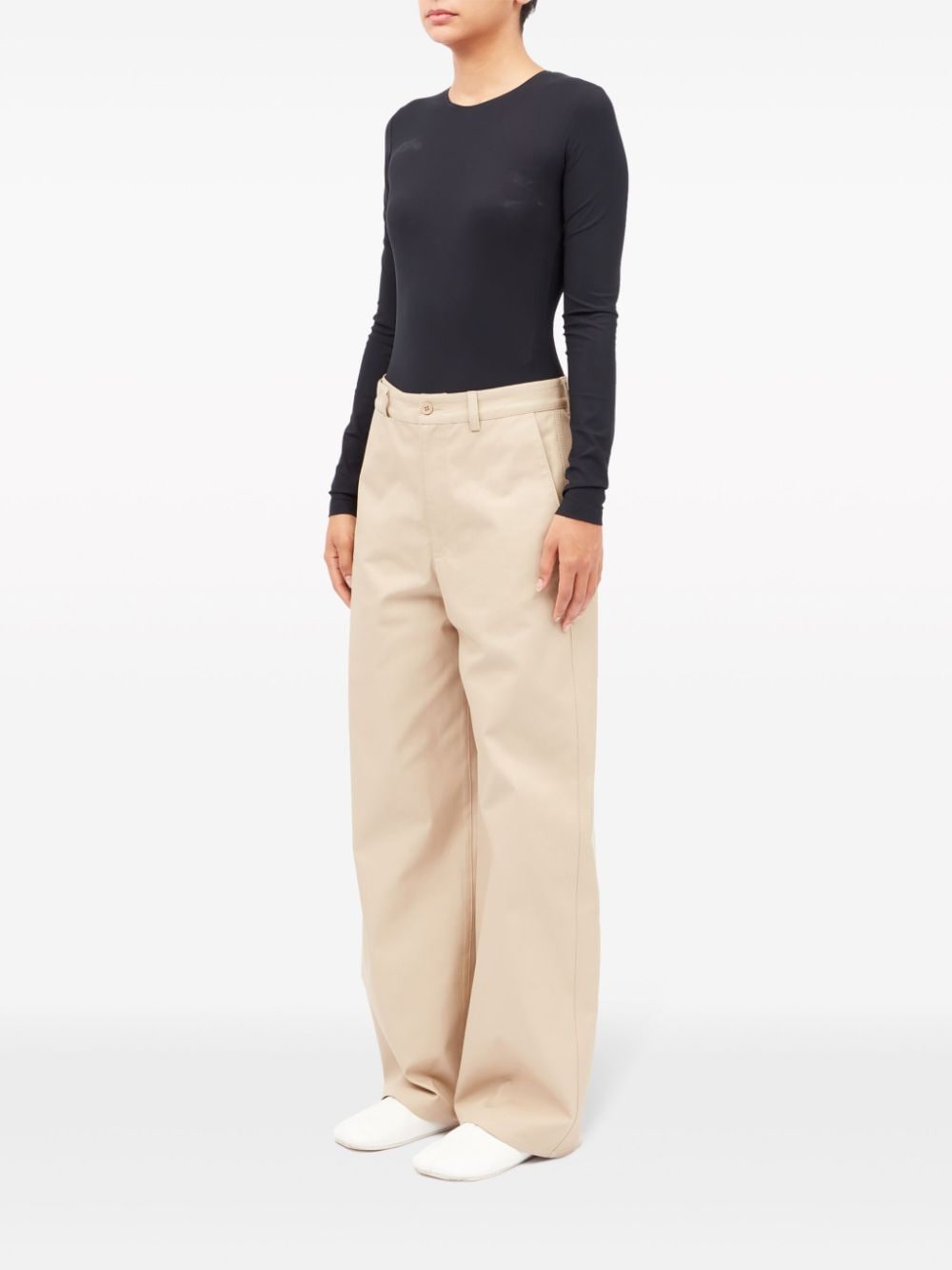 Pantaloni beige donna