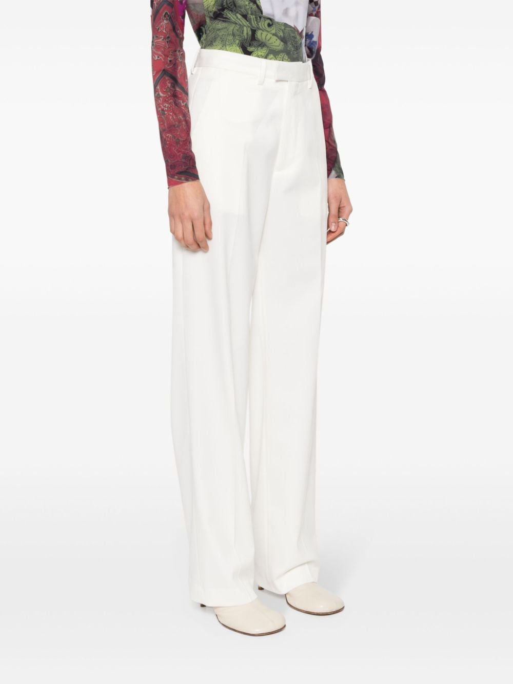 Pantalon blanc femme