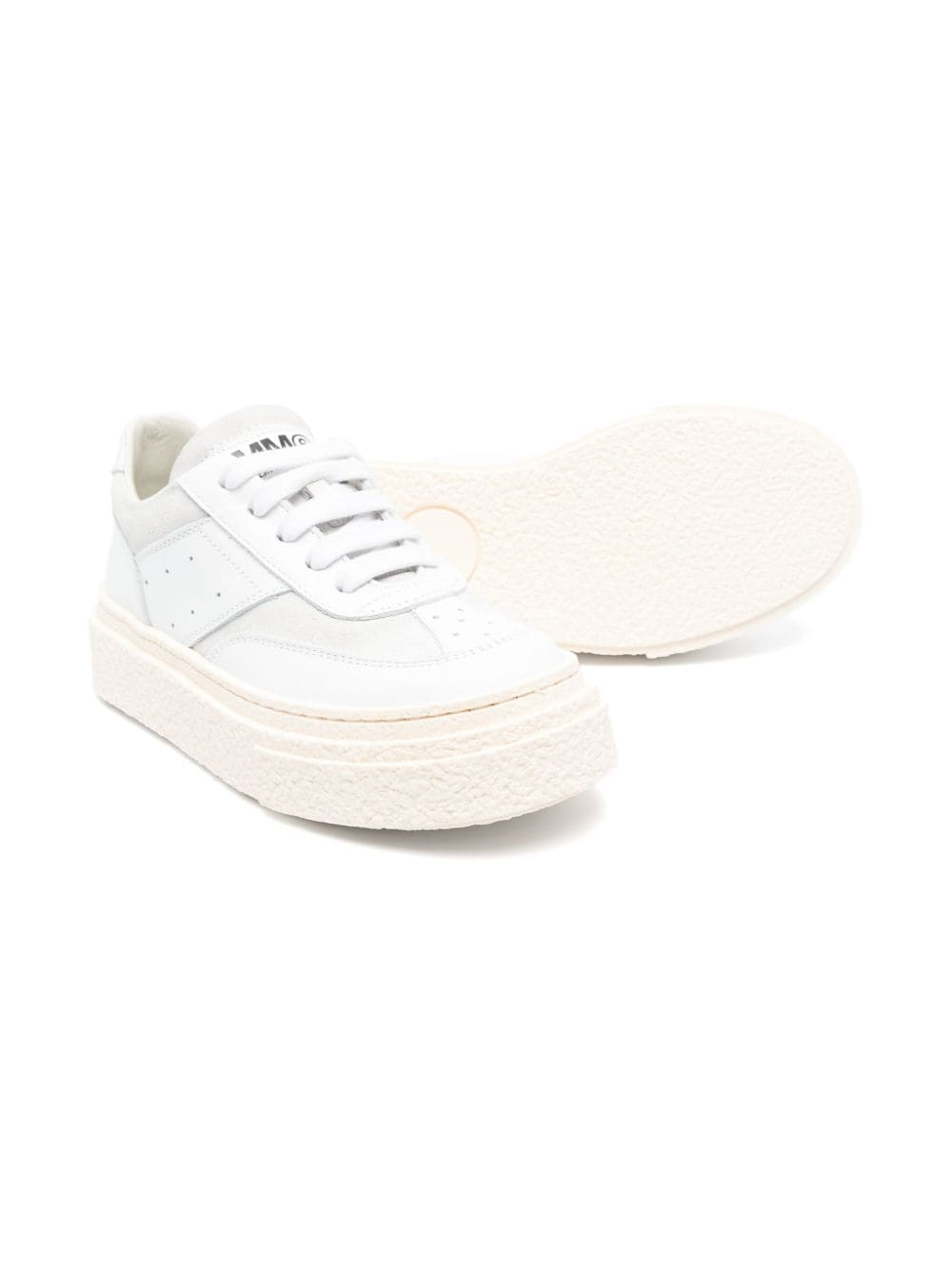 Sneakers bianca/grigia bambina