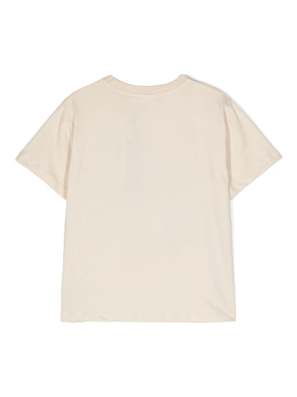 T-shirt bébé beige