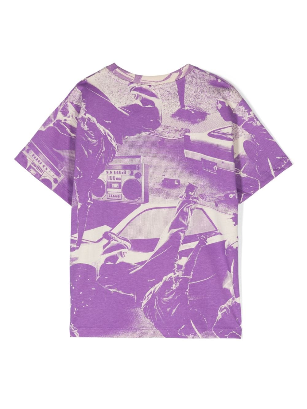 T-shirt bébé violet