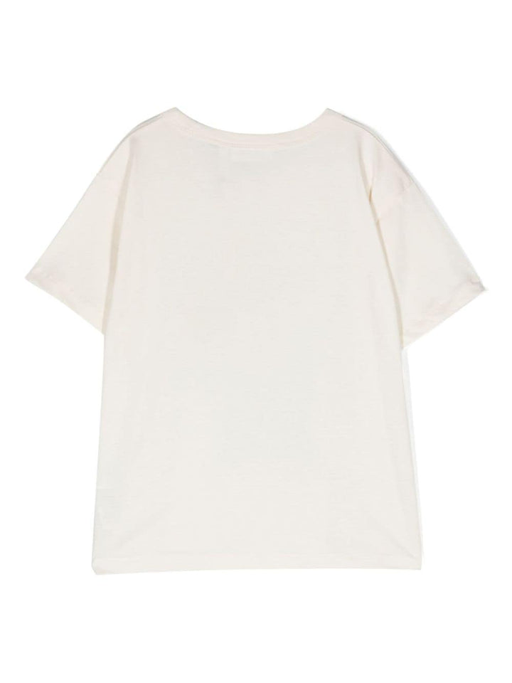 T-shirt bambino beige/multicolore
