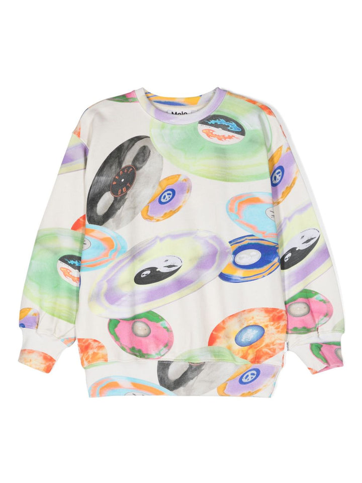 Sweat multicolore enfant