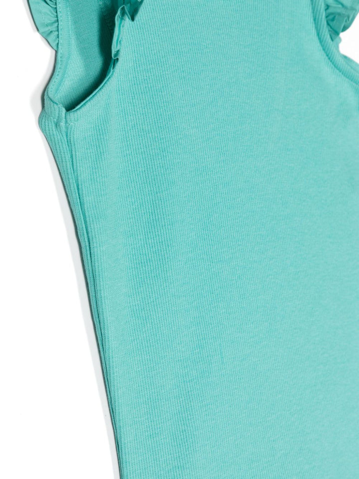Top turquoise pour fille