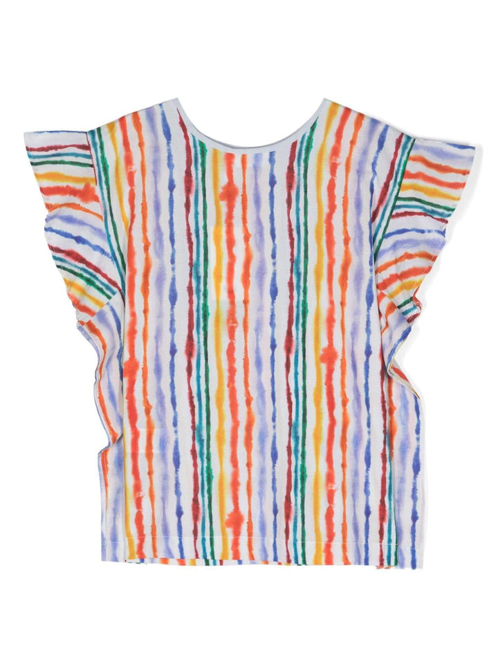 Top bambina multicolore