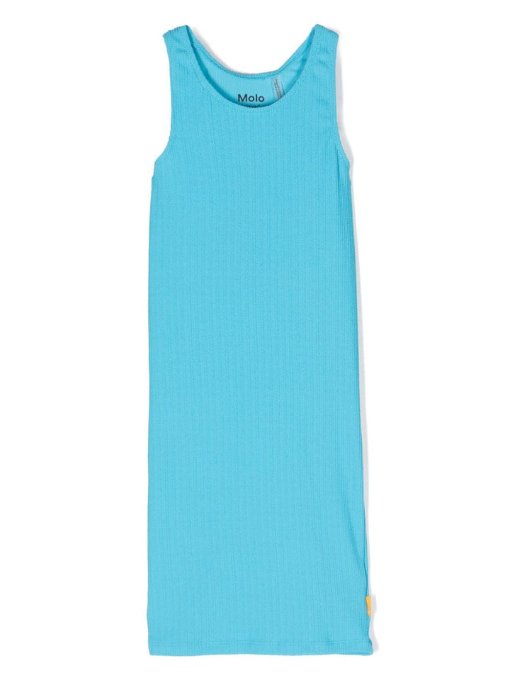 Robe turquoise pour fille