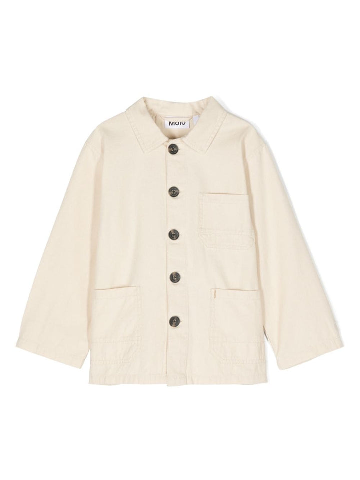 Veste beige sable pour fille