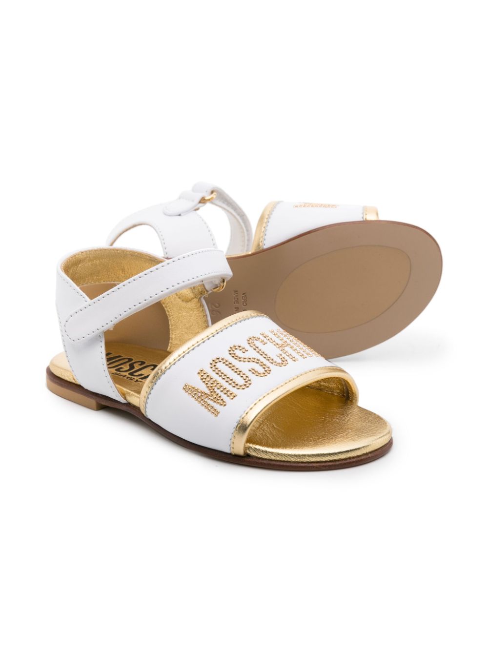 Sandales blanches fille