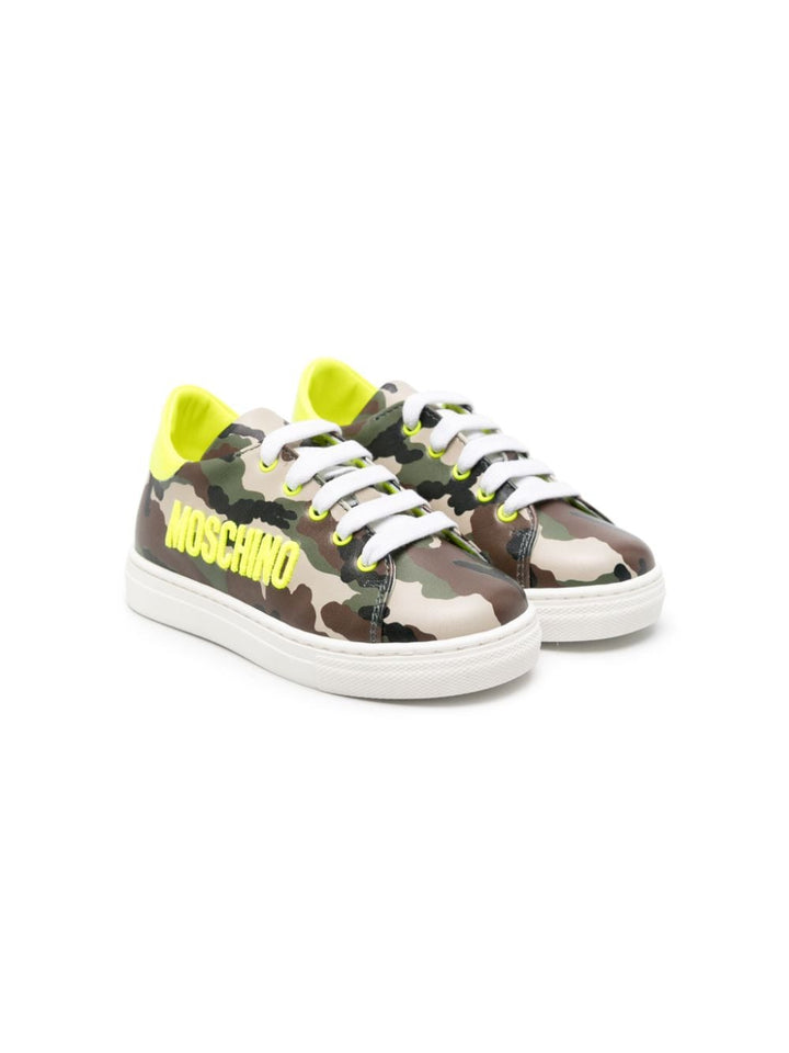 Sneakers camouflage bambino