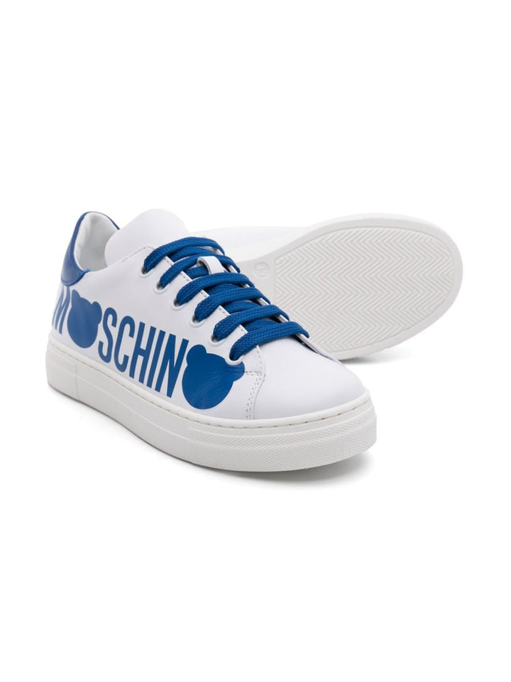 Sneakers bianco/blu bambino