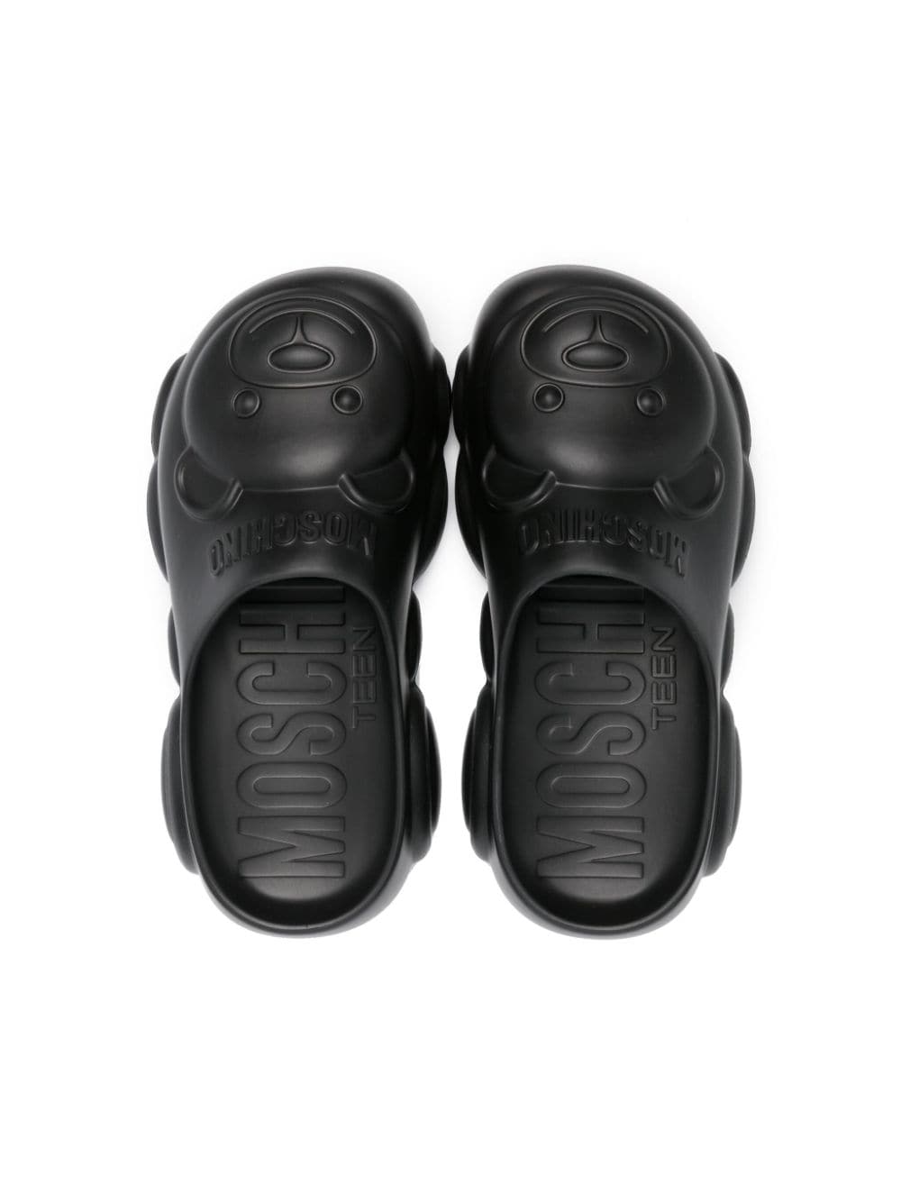 Sandales noires unisexes