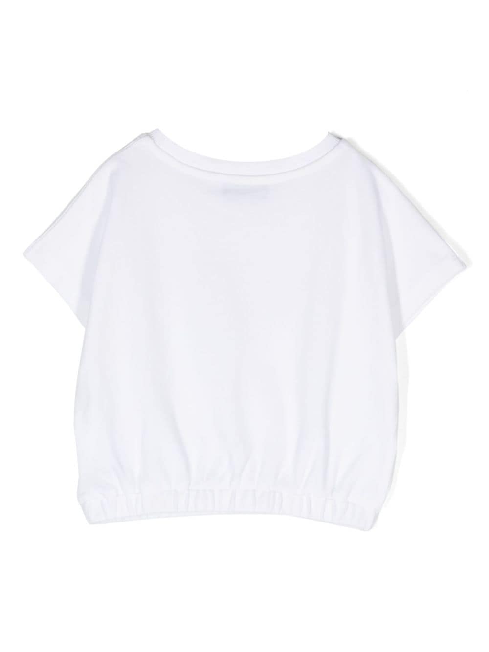 T-shirt blanc pour filles