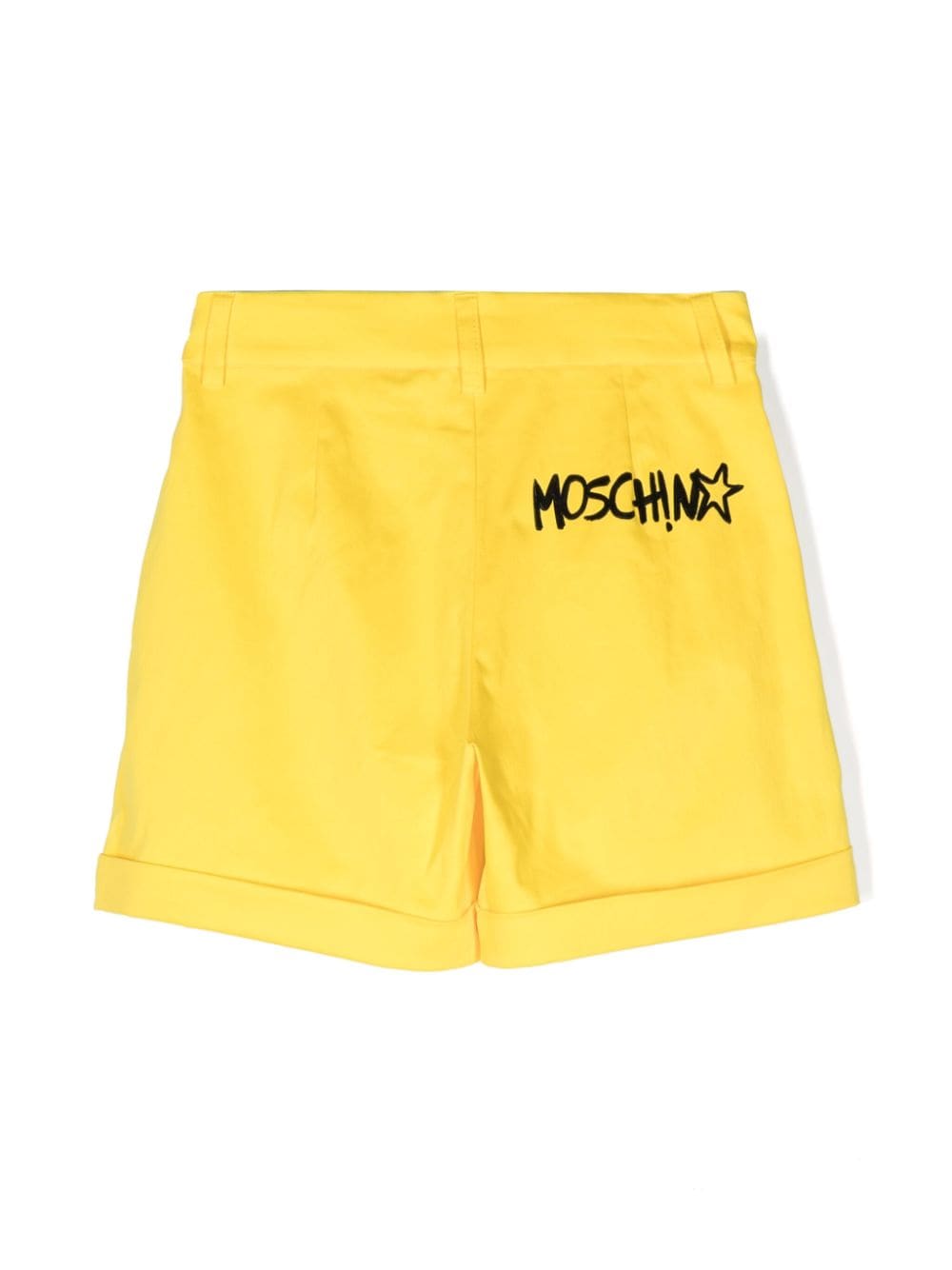 Short jaune pour fille