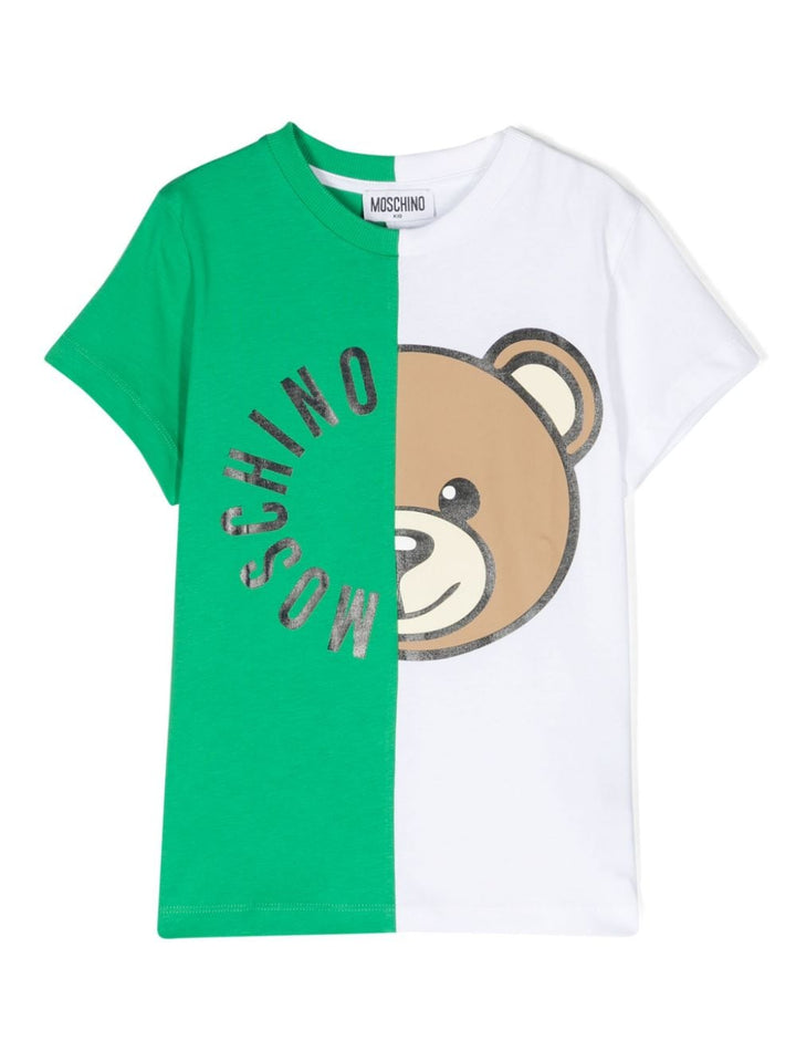 T-shirt verde bambino