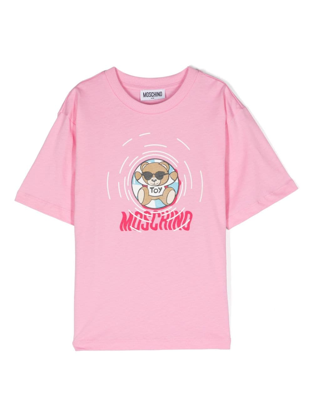 T-shirt bambina rosa pastello