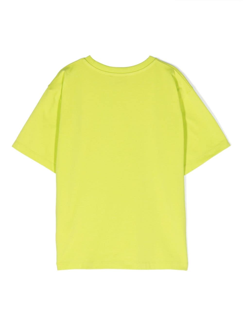 T-shirt fille citron vert/multicolore