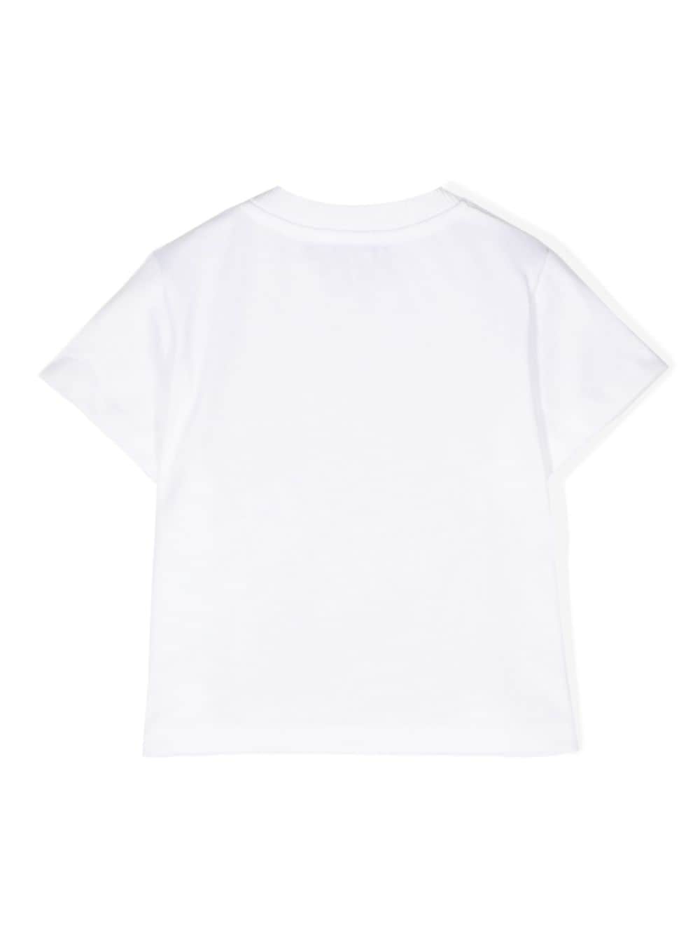 t-shirt bianca neonato