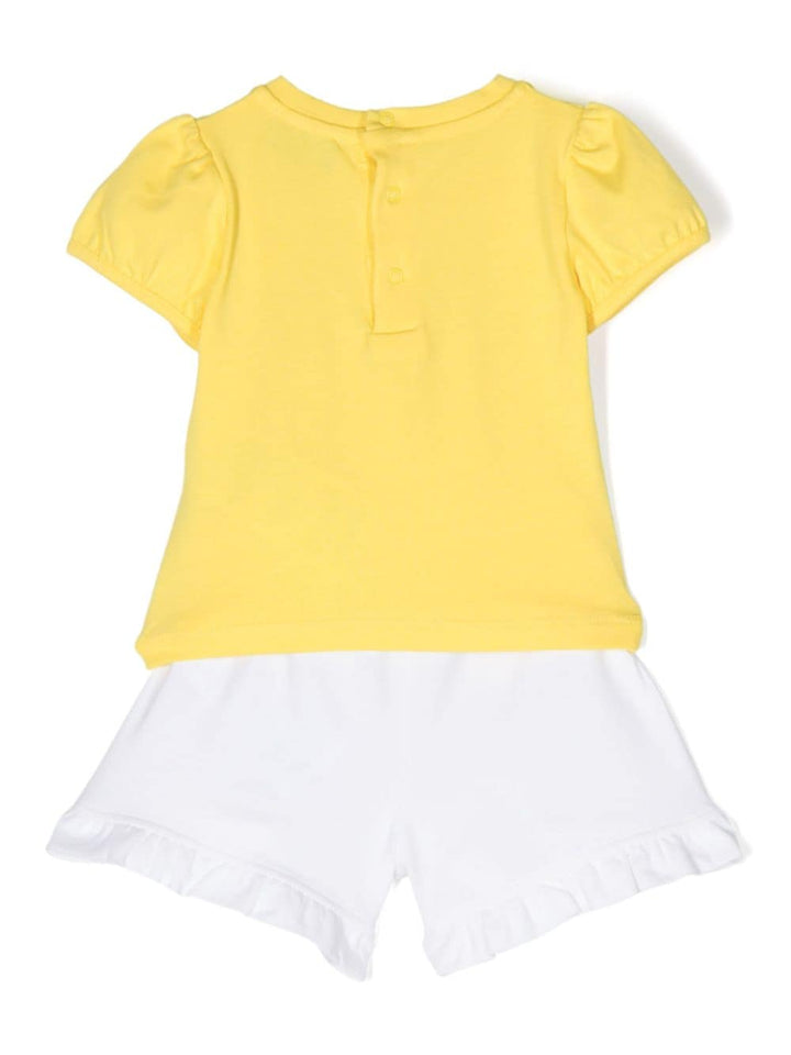 Set giallo/bianco neonata