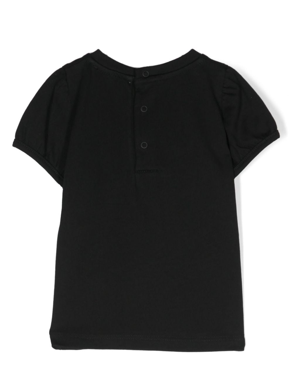 T-shirt nera neonata