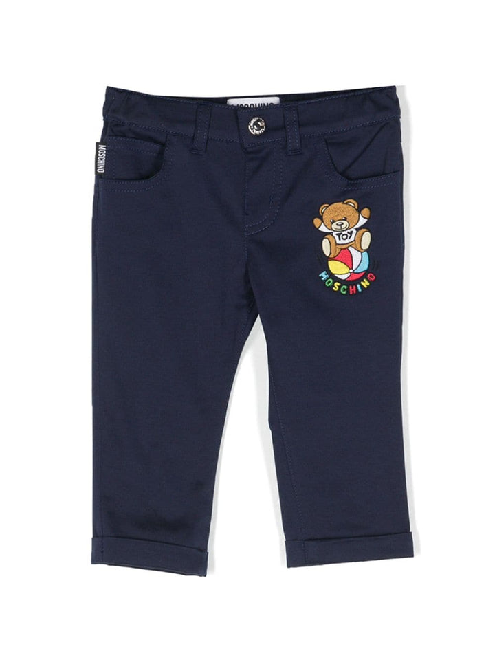 Chino blu navy neonato