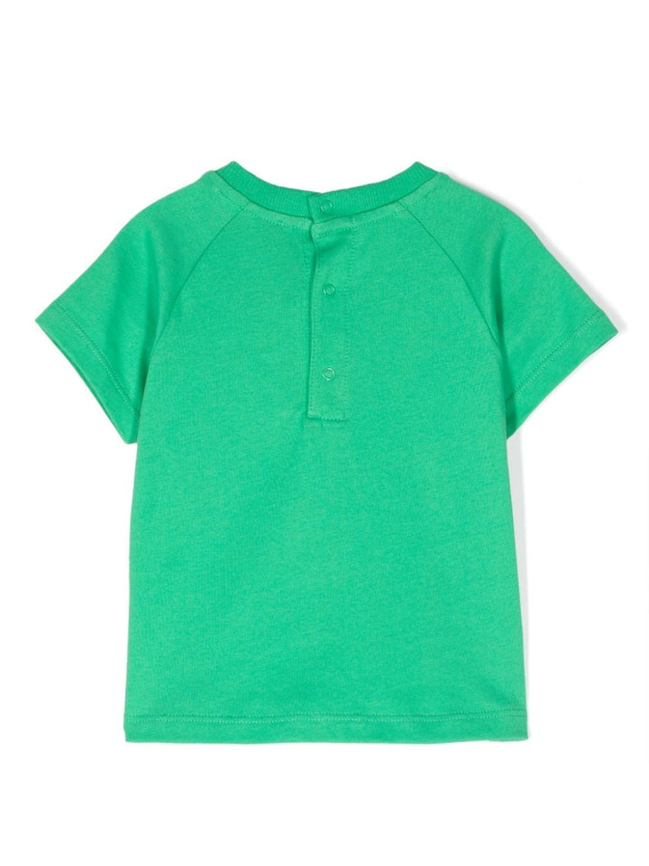 T-shirt verde neonato