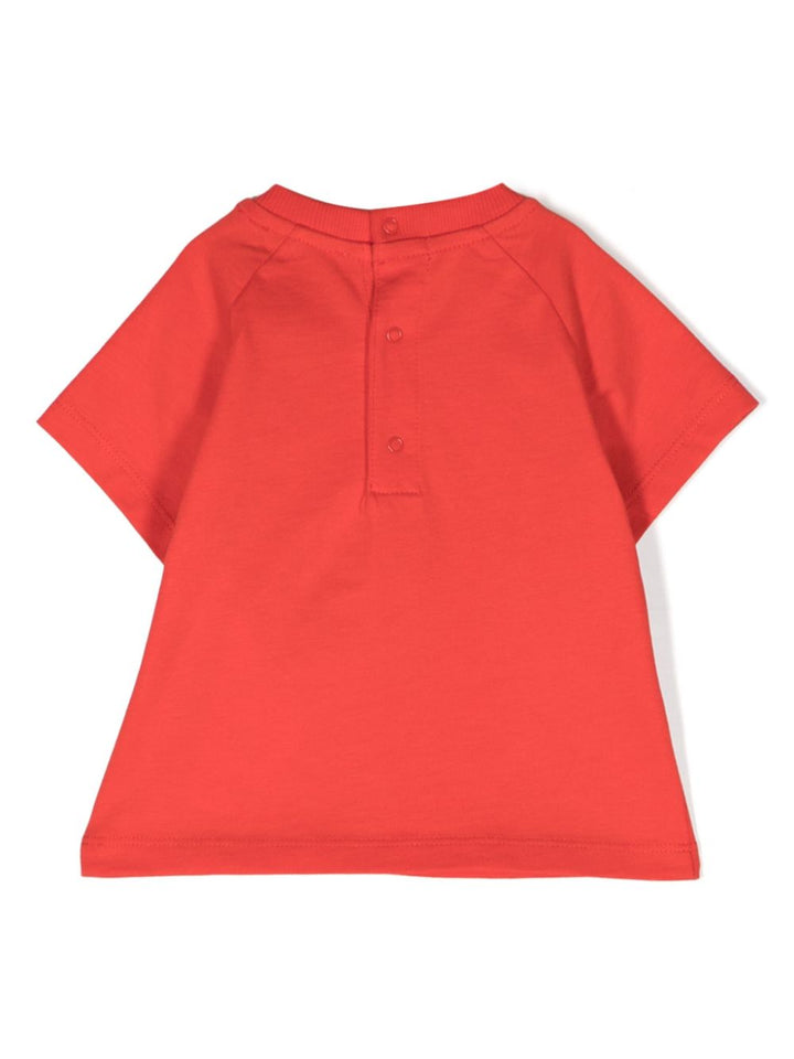 T-shirt rosso neonato