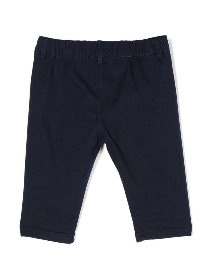 Pantaloni neonato blu navy