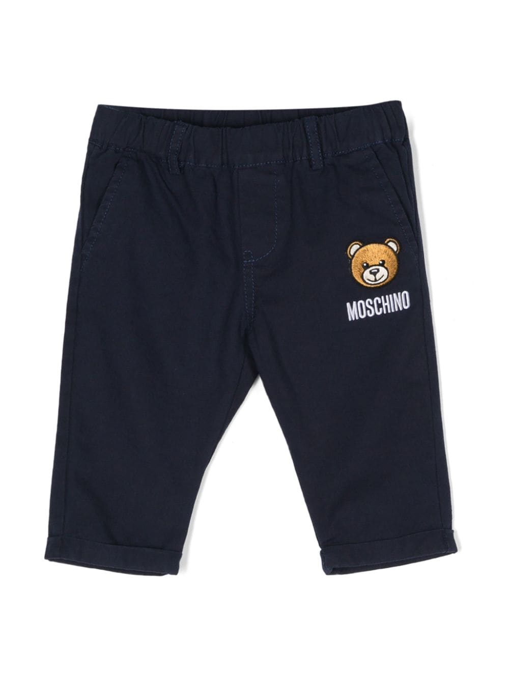 Pantaloni neonato blu navy