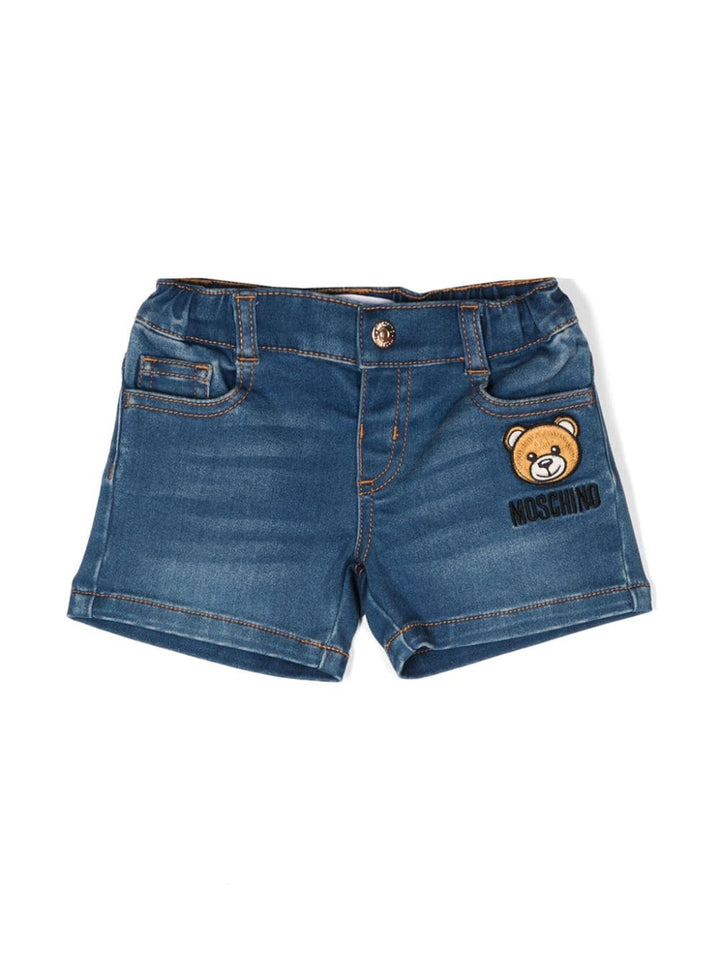 Shorts indaco neonato